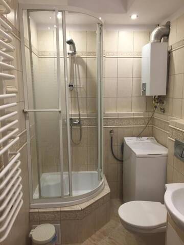 Фото номера Апартаменты с 2 спальнями и балконом Апартаменты Apartment Oświęcim klimatyzowany г. Освенцим 19