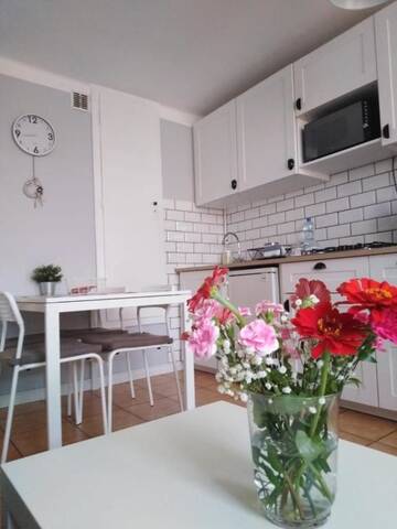 Фото номера Апартаменты с 2 спальнями и балконом Апартаменты Apartment Oświęcim klimatyzowany г. Освенцим 31