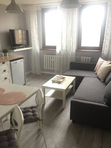 Фото номера Апартаменты с балконом Апартаменты Apartment Oświęcim klimatyzowany г. Освенцим 11