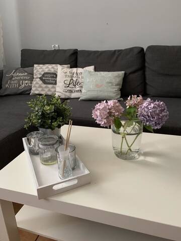 Фото номера Апартаменты с 2 спальнями и балконом Апартаменты Apartment Oświęcim klimatyzowany г. Освенцим 8