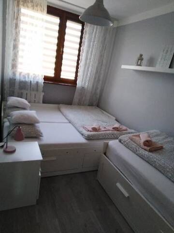 Фото номера Апартаменты с балконом Апартаменты Apartment Oświęcim klimatyzowany г. Освенцим 10