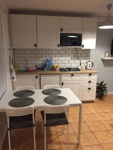 Фото номера Апартаменты с 2 спальнями и балконом Апартаменты Apartment Oświęcim klimatyzowany г. Освенцим 14