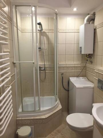 Фото номера Апартаменты с 2 спальнями и балконом Апартаменты Apartment Oświęcim klimatyzowany г. Освенцим 15