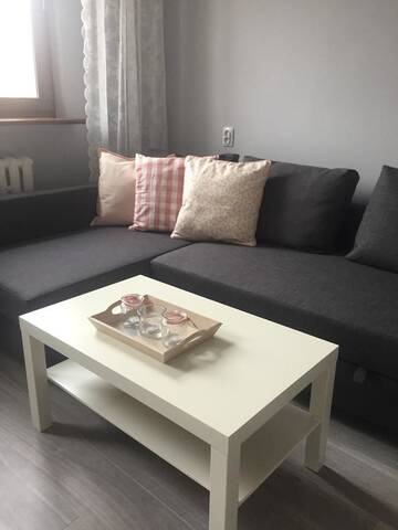 Фото номера Апартаменты с балконом Апартаменты Apartment Oświęcim klimatyzowany г. Освенцим 17