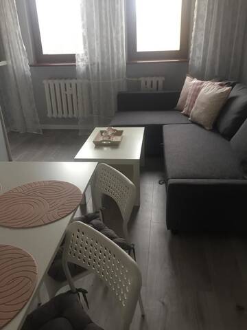 Фото номера Апартаменты с балконом Апартаменты Apartment Oświęcim klimatyzowany г. Освенцим 18